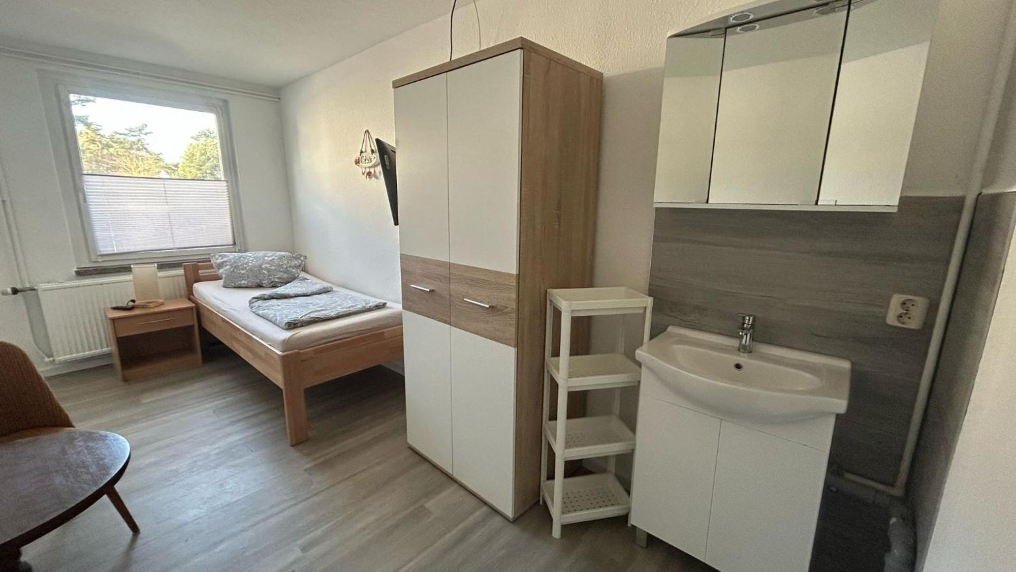 Einzelzimmer Mit Gemeinschaftsbad Pruchten Eksteriør billede